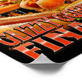 Poster Glizzy Gobbler Funny Wiener Hot Dog Meme Bootleg G (Coin)