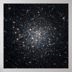 Poster Global Cluster M72 Stars Space