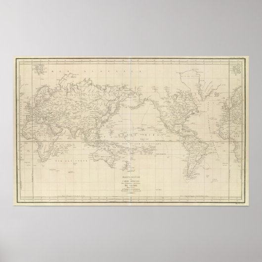 Poster Globe (Devant)