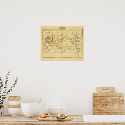 Poster Globe 2 (Cuisine)