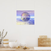 Poster Globe 3D 13 (Cuisine)