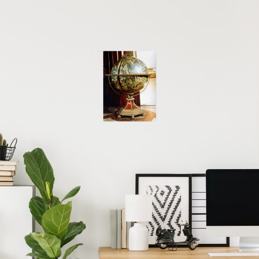 Poster globe céleste, 1688 (Bureau à domicile)