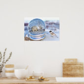 Poster Globe de neige (Cuisine)