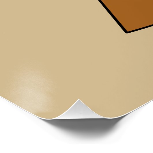 Poster Globe des neiges avec cardinal rouge mignon (Coin)