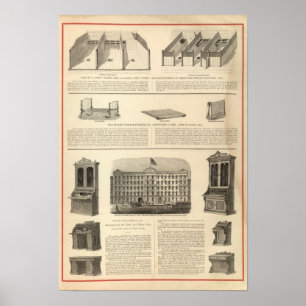 Poster Globe Iron Foundry Woven Wire Mattress Company