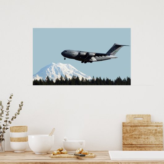 Poster Globemaster C-17 (Cuisine)