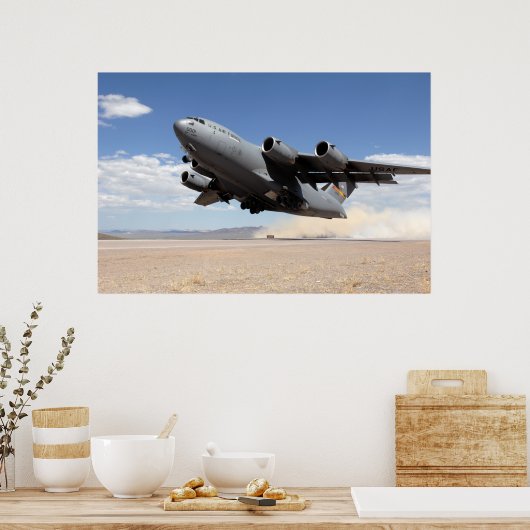 Poster Globemaster C-17 (Cuisine)