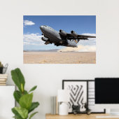 Poster Globemaster C-17 (Bureau à domicile)