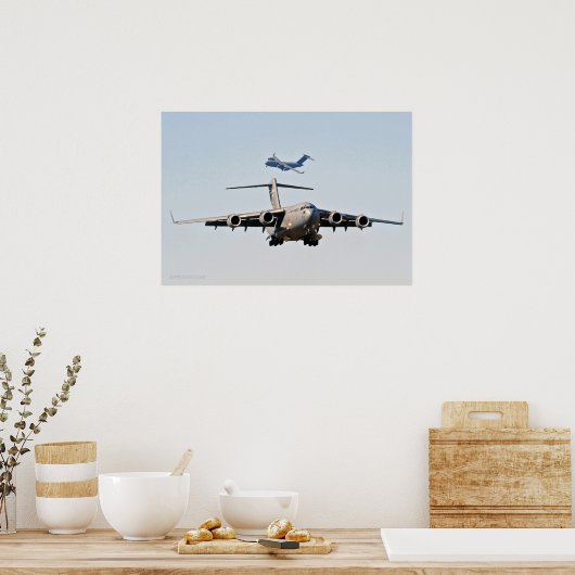 Poster Globemasters C-17 (Cuisine)