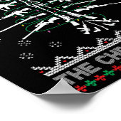 Poster Glocking Around The Christmas Tree Ugly Christmas (Coin)