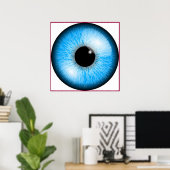 POSTER GLODE OCULAIRE (Bureau à domicile)