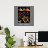POSTER GLOIRE AUX APÔTRES (Bureau à domicile)