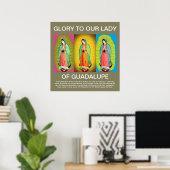 POSTER GLOIRE DE GUADALUPE (Bureau à domicile)