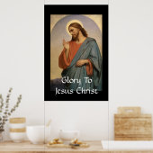 POSTER GLOIRE DE JÉSUS CHRIST (Cuisine)