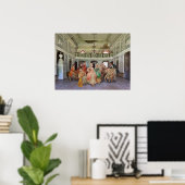 Poster Gloire délavée (Bureau à domicile)