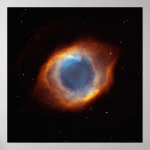 Poster Gloire d'Iridescente à proximité Helix Nebula