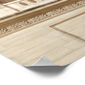 Poster Gloire distribuant des couronnes, de la colonnade (Coin)