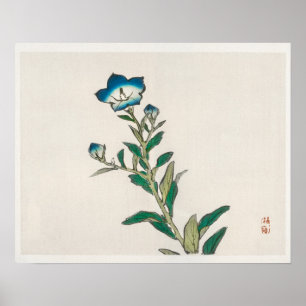 Poster Gloire du matin par Kōno Bairei (1844-1895)