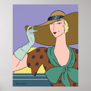 Poster Gloria dans Teal et le bigorneau
