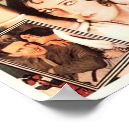 Poster Gloria Swanson dans "Sadie Thompson" (Coin)