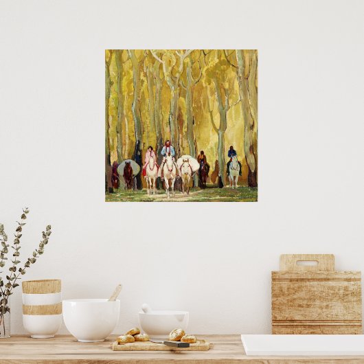 Poster "Glorietta" par W Herbert Dunton (Cuisine)