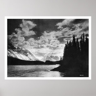 Poster Glorieuses montagnes de l'Alaska 1920