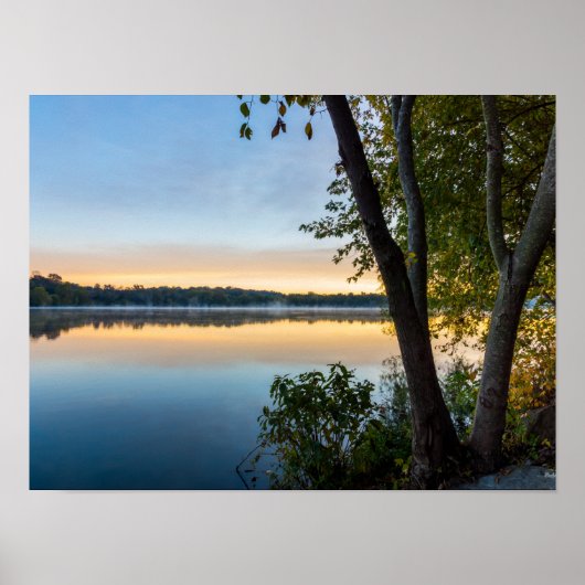 Poster Glorieux matin d'automne (Devant)