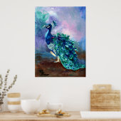 Poster Glorieux Peacock II (Cuisine)