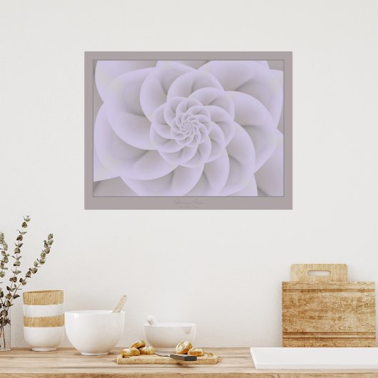 Poster Glorieux Rose (Cuisine)