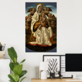 POSTER GLORY TO JESUS AND MARY (Bureau à domicile)