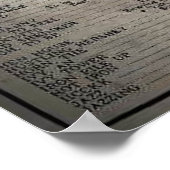 Poster Glossaire de Beatnik (poster) (Coin)