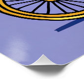 Poster Glossy Vélo (Coin)
