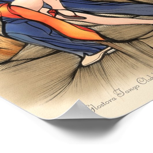 Poster Glostora Tango Club (Coin)