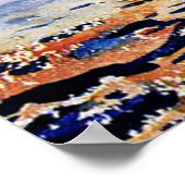 Poster Gloucester Coucher de soleil peinture par Winslow  (Coin)