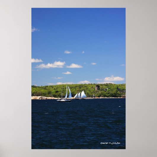 Poster Gloucester Sailboat 3 (Devant)