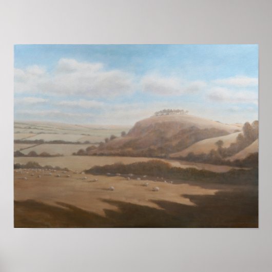 Poster Gloucestershire paysage 2012 (Devant)