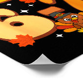Poster Gloups jusqu'à 67 Meme de Brainrot de Thanksgiving (Coin)