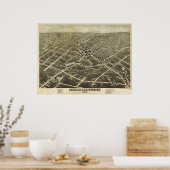 Poster Gloversville NY 1875 (Cuisine)