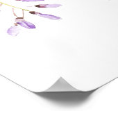 Poster glycine en fleur (Coin)