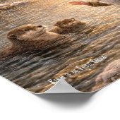 Poster Gnome and Otter (Coin)