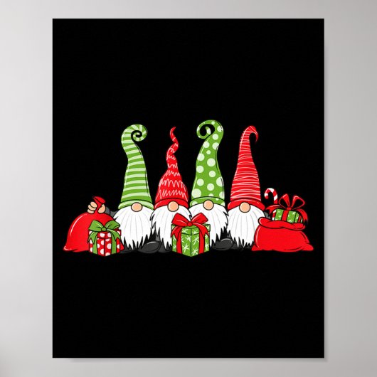 Poster Gnome Christmas  (Devant)