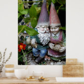 Poster Gnome dans le jardin (Cuisine)