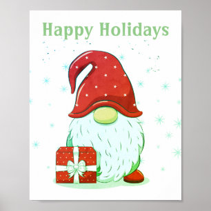Poster Gnome de Noël