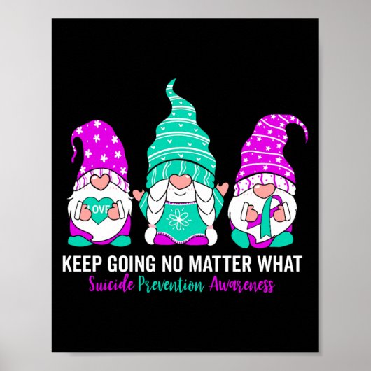 Poster Gnome de sensibilisation à la prévention et à la s (Devant)