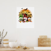 Poster gnome Halloween (Cuisine)