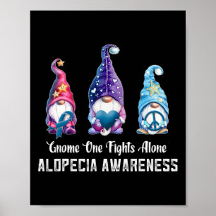 Poster Gnome One combat seul Alopécie
