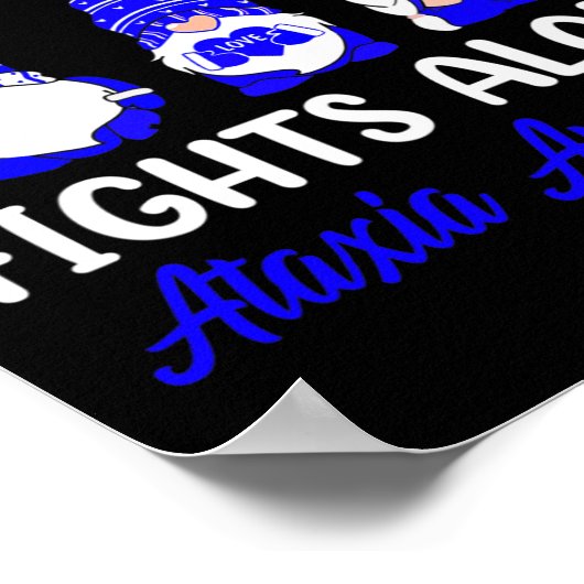 Poster Gnome One combat seul Blue Ribbon Ataxia Lauréats (Coin)