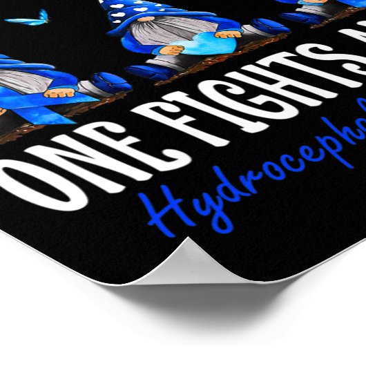 Poster Gnome One combat seul la sensibilisation à l'hydro (Coin)