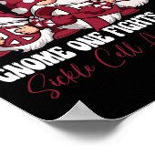 Poster Gnome One combat seul Mois de sensibilisation aux  (Coin)