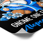 Poster Gnome One combat seul Ribbon Alopecia sensibilisat (Coin)